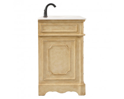 Elegant Bathroom Vanity - Antique Beige (VF30448AB)