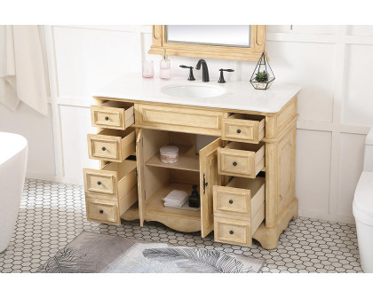 Elegant Bathroom Vanity - Antique Beige (VF30448AB)