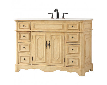 Elegant Bathroom Vanity - Antique Beige (VF30448AB)