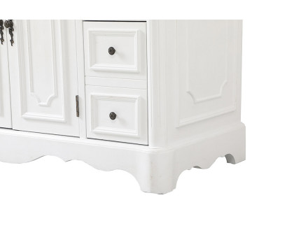 Elegant Bathroom Vanity - Antique White (VF30448AW)