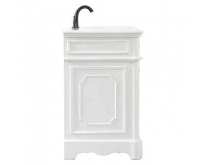 Elegant Bathroom Vanity - Antique White (VF30448AW)