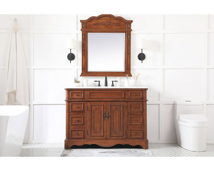 Elegant Bathroom Vanity - Teak (VF30448TK)