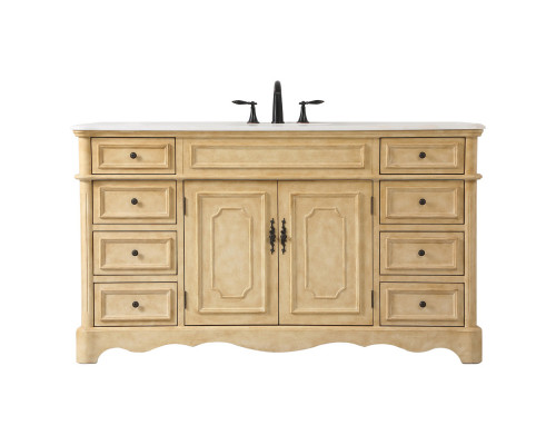 Elegant Bathroom Vanity - Antique Beige (VF30460AB)