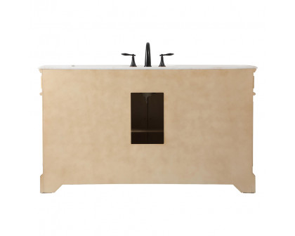 Elegant Bathroom Vanity - Antique Beige (VF30460AB)