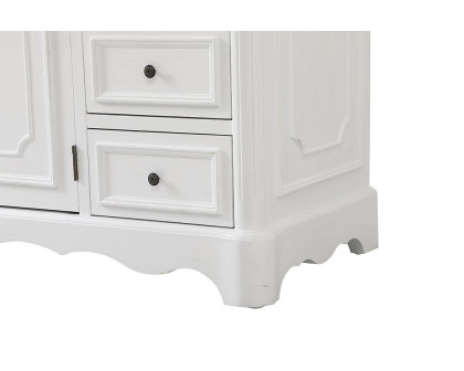 Elegant Bathroom Vanity - Antique White (VF30460AW)