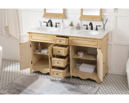 Elegant Bathroom Vanity - Antique Beige (VF30460DAB)