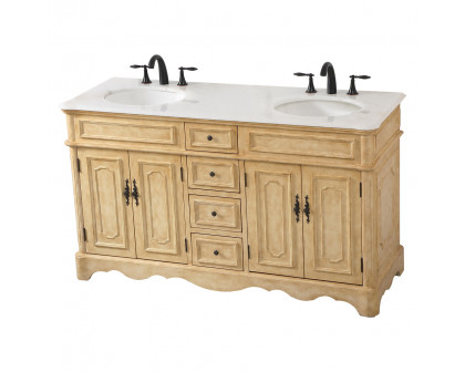 Elegant Bathroom Vanity - Antique Beige (VF30460DAB)