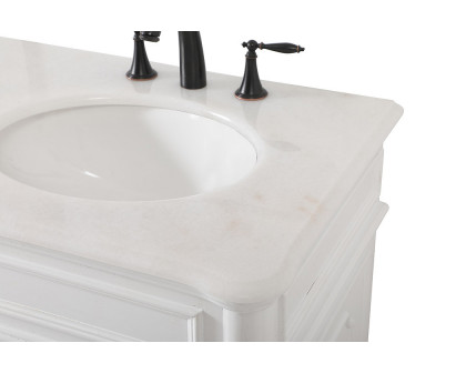 Elegant Bathroom Vanity - Antique White (VF30460DAW)