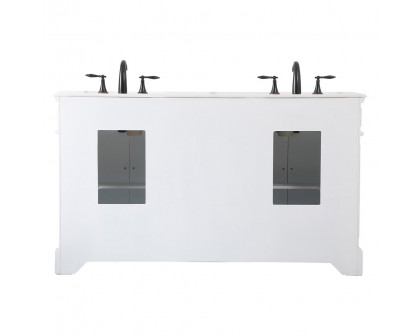 Elegant Bathroom Vanity - Antique White (VF30460DAW)