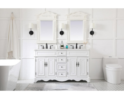 Elegant Bathroom Vanity - Antique White (VF30460DAW)