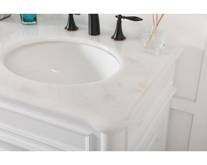 Elegant Bathroom Vanity - Antique White (VF30460DAW)