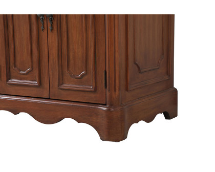 Elegant Bathroom Vanity - Teak (VF30460DTK)