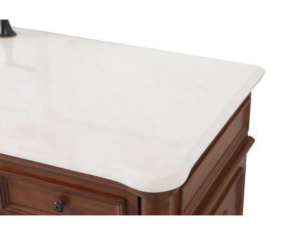 Elegant Bathroom Vanity - Teak (VF30460TK)