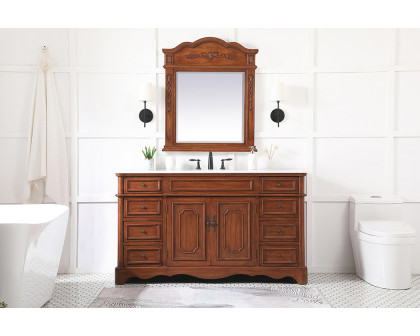 Elegant Bathroom Vanity - Teak (VF30460TK)