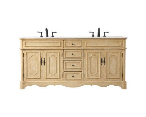 Elegant Bathroom Vanity - Antique Beige (VF30472DAB)