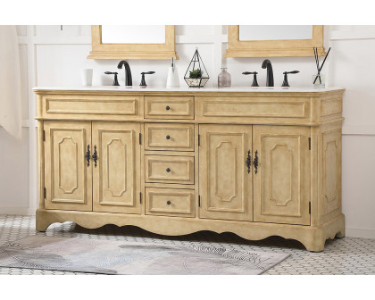 Elegant Bathroom Vanity - Antique Beige (VF30472DAB)