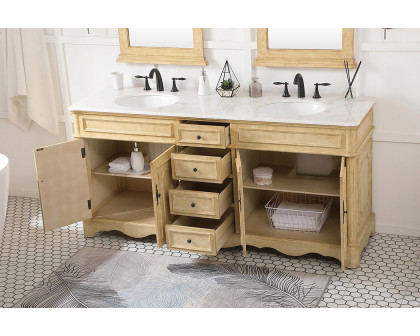 Elegant Bathroom Vanity - Antique Beige (VF30472DAB)