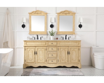 Elegant Bathroom Vanity - Antique Beige (VF30472DAB)