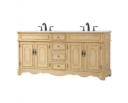 Elegant Bathroom Vanity - Antique Beige (VF30472DAB)