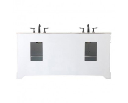 Elegant Bathroom Vanity - Antique White (VF30472DAW)