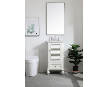 Elegant Bathroom Vanity - Antique White (VF30519AW)