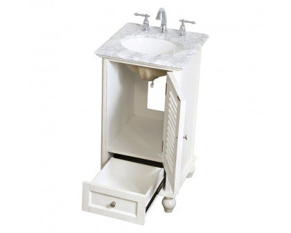 Elegant Bathroom Vanity - Antique White (VF30519AW)