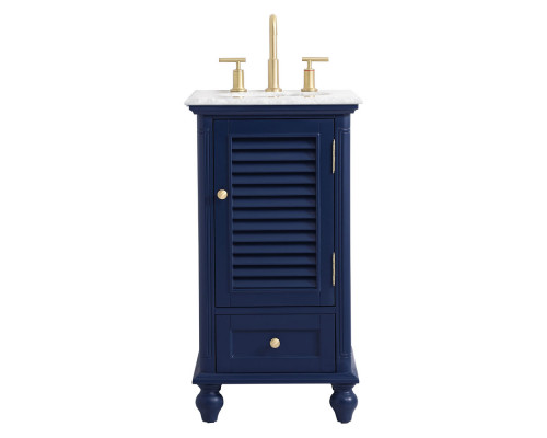 Elegant Bathroom Vanity - Blue (VF30519BL)