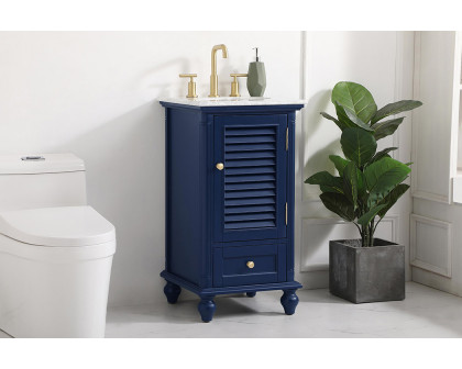 Elegant Bathroom Vanity - Blue (VF30519BL)