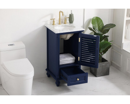 Elegant Bathroom Vanity - Blue (VF30519BL)