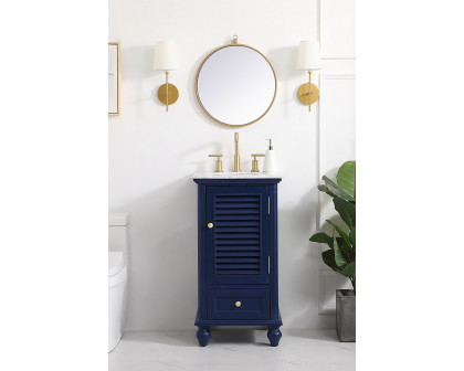 Elegant Bathroom Vanity - Blue (VF30519BL)