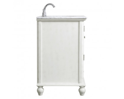 Elegant Bathroom Vanity - Antique White, L 24" (VF30524AW)