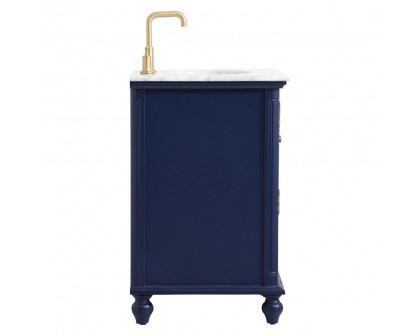 Elegant Bathroom Vanity - Blue, L 24" (VF30524BL)