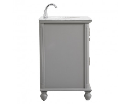 Elegant Bathroom Vanity - Gray, L 24" (VF30524GR)