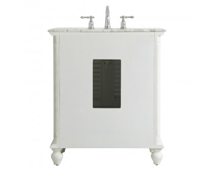 Elegant Bathroom Vanity - Antique White, L 30" (VF30530AW)