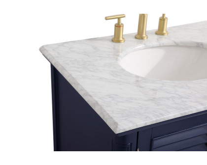 Elegant Bathroom Vanity - Blue, L 30" (VF30530BL)