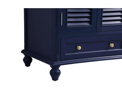 Elegant Bathroom Vanity - Blue, L 30" (VF30530BL)