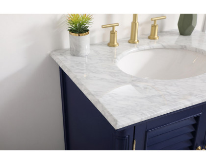 Elegant Bathroom Vanity - Blue, L 30" (VF30530BL)