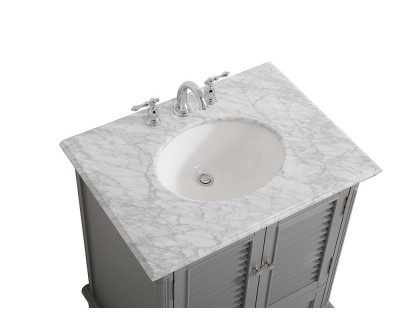 Elegant Bathroom Vanity - Gray, L 30" (VF30530GR)