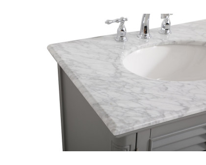 Elegant Bathroom Vanity - Gray, L 30" (VF30530GR)