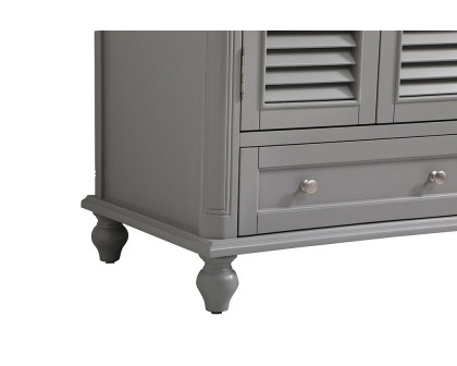 Elegant Bathroom Vanity - Gray, L 30" (VF30530GR)