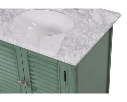 Elegant Bathroom Vanity - Vintage Mint, L 30" (VF30530VM)