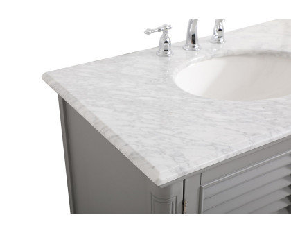 Elegant Bathroom Vanity - Gray, L 36" (VF30536GR)