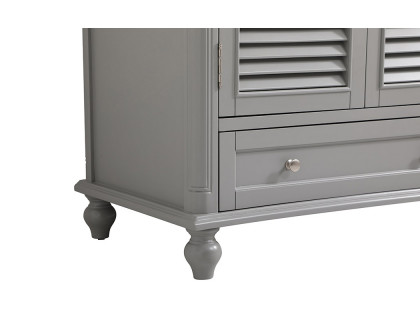 Elegant Bathroom Vanity - Gray, L 36" (VF30536GR)