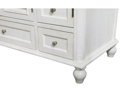 Elegant Bathroom Vanity - Antique White (VF30542AW)