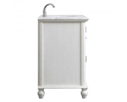 Elegant Bathroom Vanity - Antique White (VF30542AW)