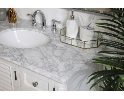 Elegant Bathroom Vanity - Antique White (VF30542AW)