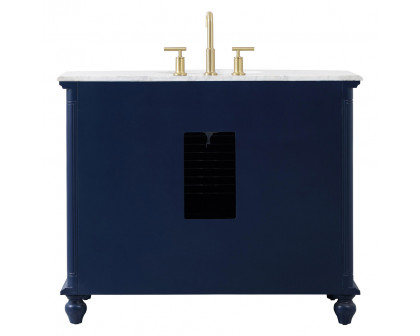 Elegant Bathroom Vanity - Blue (VF30542BL)