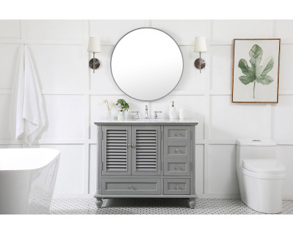 Elegant Bathroom Vanity - Gray (VF30542GR)