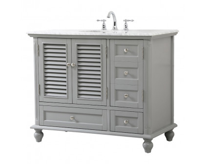 Elegant Bathroom Vanity - Gray (VF30542GR)