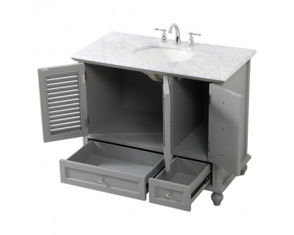 Elegant Bathroom Vanity - Gray (VF30542GR)